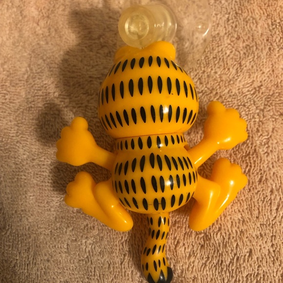 Paws Garfield Suction Cup Pull String Climbing & Moving Cat 4” Works - Picture 6 of 9